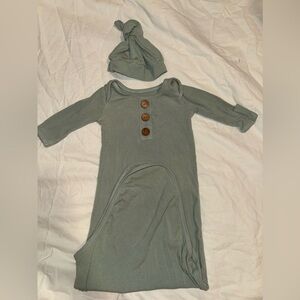 Caden Lane baby gown